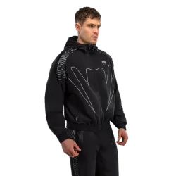 Tr�ningsjakke Midnight Fury - sort/gr�/s�lv